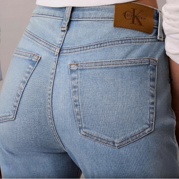 Calvin Klein High-Rise Skinny Ankle - Light Blue Jeans - Picture 2 of 10